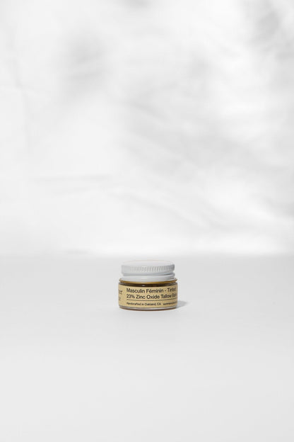 23% Non-Nano Zinc (USP) Tinted Tallow Balm | Deodorant Benefits | Scented